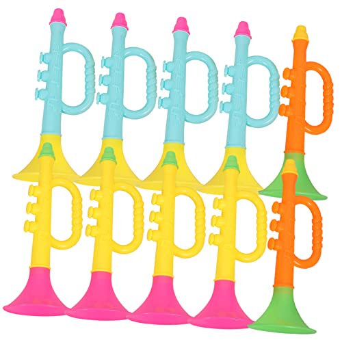 JOINPAYA 10 Stücke Jungen Und Mädchen Trompete Instrumente Lernen Spielzeug Sound Für Kinder Partys Zufällige Farbe JOINPAYA 10 Stücke Jungen Und Mädchen Trompete Instrumente Lernen Spielzeug Sound Für Kinder Partys Zufällige Farbe von JOINPAYA