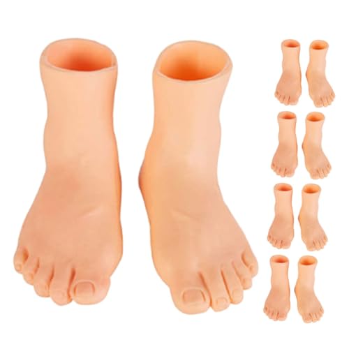 JOINPAYA Vinyl-mini-puppenset 10-teilig Katzenfuß-Spielzeug Winziges Fingerpuppenspiel Für Jungen Und Mädchen Erwachsene von JOINPAYA