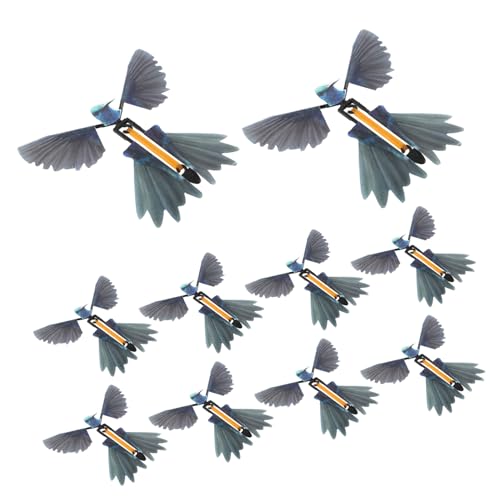 JOINPAYA 10stücke Fliegende Hummingbirds Kreatives Spielzeug Für Partys Geburtstag Und Handbetriebene Gummi-antriebene Vögel Für von JOINPAYA