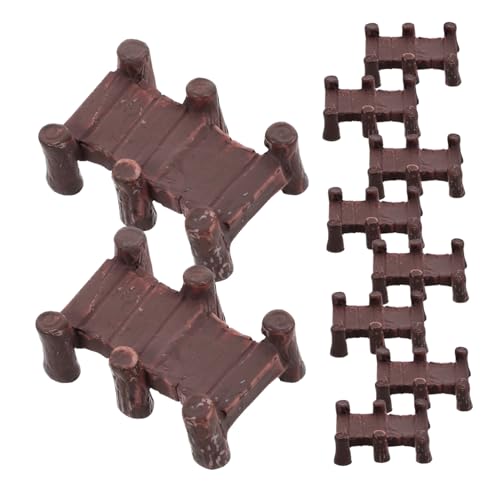 JOINPAYA 10 Stück Mikrolandschaftskorridor Mach Es Mini Puppenhausstuhl Gartenzwerg Miniaturhaus Gartenfeen-Ornamente Im Freien Schwimmpuppe Puppenbett Mini-gartenbrücke Figuren Harz Brown JOINPAYA 10 Stück Mikrolandschaftskorridor Mach Es Mini Puppenhausstuhl Gartenzwerg Miniaturhaus Gartenfeen-Ornamente Im Freien Schwimmpuppe Puppenbett Mini-gartenbrücke Figuren Harz Brown von JOINPAYA