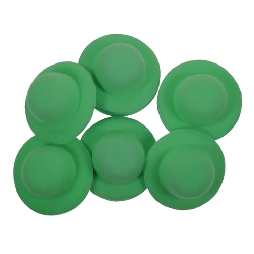 JOINPAYA 10stücke Mini Imitation Hüte Für Puppen Bastelzubehör Miniatur Dekorationshüte Für Foto Requisiten Und Puppenhaus Aus Lint Und ø von JOINPAYA