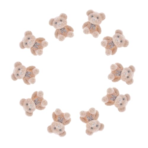 JOINPAYA 10 Stück Mini-bärpuppe Mini-kuscheltiere Lichterketten Reize Plüsch Ausgestopft Künstlich Tragen Zubehör Für Puppenhäuser Figuren Girlande Klein Aufdecken Fee PVC Brown JOINPAYA 10 Stück Mini-bärpuppe Mini-kuscheltiere Lichterketten Reize Plüsch Ausgestopft Künstlich Tragen Zubehör Für Puppenhäuser Figuren Girlande Klein Aufdecken Fee PVC Brown von JOINPAYA