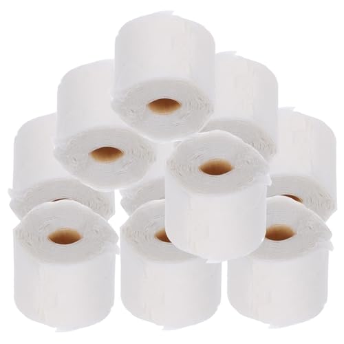 JOINPAYA 10 Stück Miniatur-toilettenpapierrollen Für Puppenhäuser Dekorationen Für Jungen Und Mädchen Rollenspiel-badezimmerset von JOINPAYA
