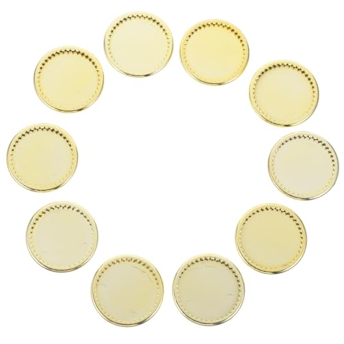 JOINPAYA 10 Stück Miniatur-tellermodell Besteck Spielzeuge Kleines Schüsselmodell Mini-hausverzierung Mini-hausteller-Dekorationen Tablett Mini- Miniaturen Plastik Golden JOINPAYA 10 Stück Miniatur-tellermodell Besteck Spielzeuge Kleines Schüsselmodell Mini-hausverzierung Mini-hausteller-Dekorationen Tablett Mini- Miniaturen Plastik Golden von JOINPAYA