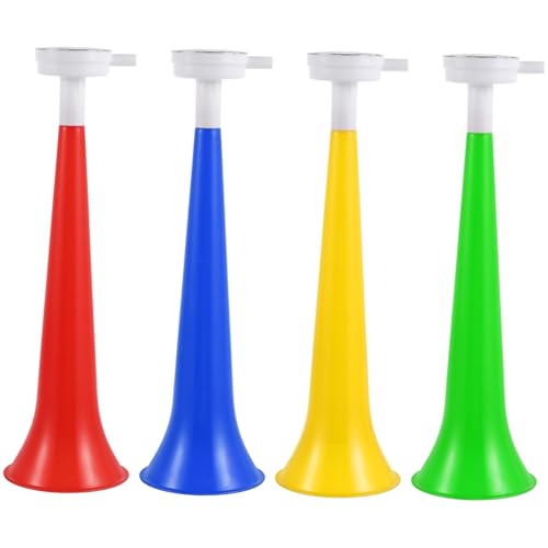 JOINPAYA 10 Stück Plastikhornspielzeug Partykrachmacher- Kinderhornspielzeug Abschlussjubel Geräuschmacher jubeln Sport Kinderspielzeug Trompete Toy -Trompete Gunst Zufällige Farbe von JOINPAYA