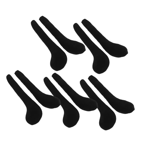 JOINPAYA 10 Stück Plüschpuppenfüße Amerikanische Puppe Große Puppen Für Mädchen Schwarzes Babypuppenkleid Fingerpuppen Wiedergeborenes Zubehör Babypuppenkleidung Kohlbeet-Puppen Stoff Black JOINPAYA 10 Stück Plüschpuppenfüße Amerikanische Puppe Große Puppen Für Mädchen Schwarzes Babypuppenkleid Fingerpuppen Wiedergeborenes Zubehör Babypuppenkleidung Kohlbeet-Puppen Stoff Black von JOINPAYA