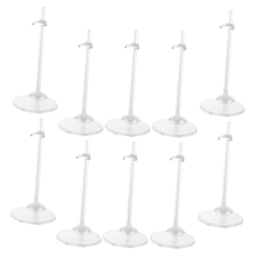 JOINPAYA 10 Stück Puppen-Display-Halterung für Bob puppenzubehör doll Accessories einfaches Puppenregal Puppenständer Puppenaufbewahrungsständer Figurenständer Puppenhalter Plastik JOINPAYA 10 Stück Puppen-Display-Halterung für Bob puppenzubehör doll Accessories einfaches Puppenregal Puppenständer Puppenaufbewahrungsständer Figurenständer Puppenhalter Plastik von JOINPAYA