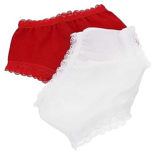 JOINPAYA 10 Stück Puppen-spitzenhöschen Mädchen Puppe Zubehör Für Babypuppen Puppensachen Puppe Kostüm Spielzeugpuppenhöschen -rollenhöschen Polyester von JOINPAYA