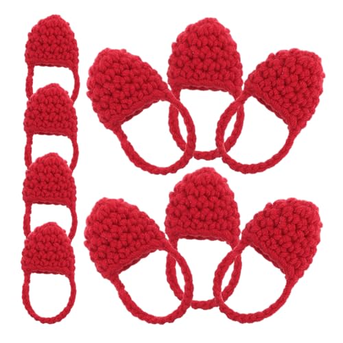 JOINPAYA 10stücke Handgemachte Mini-stricktaschen Für Puppen Teiliges Tragbare Häkelbeutel Mit Einzigartigem Design Stilvolles Muster Für Puppen-Accessoires JOINPAYA 10stücke Handgemachte Mini-stricktaschen Für Puppen Teiliges Tragbare Häkelbeutel Mit Einzigartigem Design Stilvolles Muster Für Puppen-Accessoires von JOINPAYA
