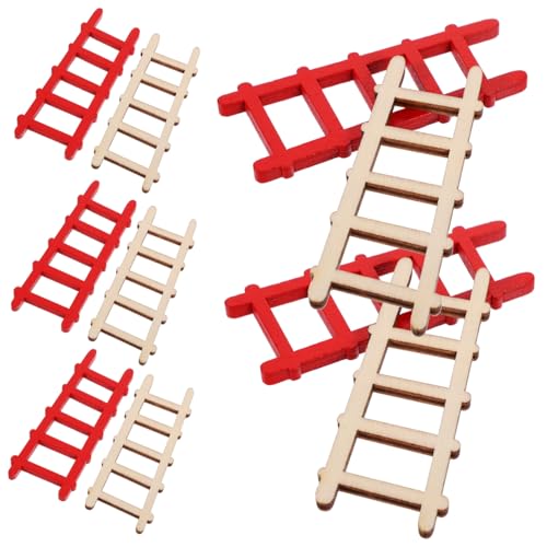 JOINPAYA 10stücke Miniatur Holzleiter Für Puppenhaus Dekorative Bonsai Landschaftsornamente Bastelzubehör Natürliche Farben Vielseitig Einsetzbar Für Garten Und Modellbau JOINPAYA 10stücke Miniatur Holzleiter Für Puppenhaus Dekorative Bonsai Landschaftsornamente Bastelzubehör Natürliche Farben Vielseitig Einsetzbar Für Garten Und Modellbau von JOINPAYA