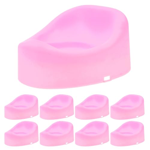 JOINPAYA 10 Stück Puppentoilettenspielzeug Für Babys Babytöpfchen Babypuppen Mini Babypuppen Toilettenschüssel Kinderspielzeug Mini Rollenspieltoilette Kleine Hausmöbel JOINPAYA 10 Stück Puppentoilettenspielzeug Für Babys Babytöpfchen Babypuppen Mini Babypuppen Toilettenschüssel Kinderspielzeug Mini Rollenspieltoilette Kleine Hausmöbel von JOINPAYA