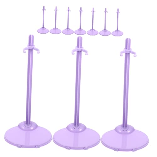 JOINPAYA 10 Stück Puppenzubehörständer doll Accessories Puppenständer für Figuren Puppentrage für Actionfiguren-Display Stützrahmen für Puppen Gestell für Puppe Plastik Lavender JOINPAYA 10 Stück Puppenzubehörständer doll Accessories Puppenständer für Figuren Puppentrage für Actionfiguren-Display Stützrahmen für Puppen Gestell für Puppe Plastik Lavender von JOINPAYA