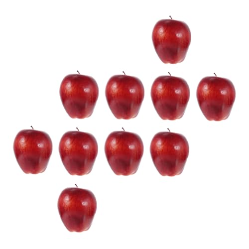 JOINPAYA 10 Stück Schlangenfruchtmodell Apfel Kunstfrucht-Requisiten-Party Obst Ausgestopft Home-äpfel- Dekorative Äpfel Essen Gefälschte Äpfel Simulieren Schaumstoff Mit Hoher Dichte JOINPAYA 10 Stück Schlangenfruchtmodell Apfel Kunstfrucht-Requisiten-Party Obst Ausgestopft Home-äpfel- Dekorative Äpfel Essen Gefälschte Äpfel Simulieren Schaumstoff Mit Hoher Dichte von JOINPAYA