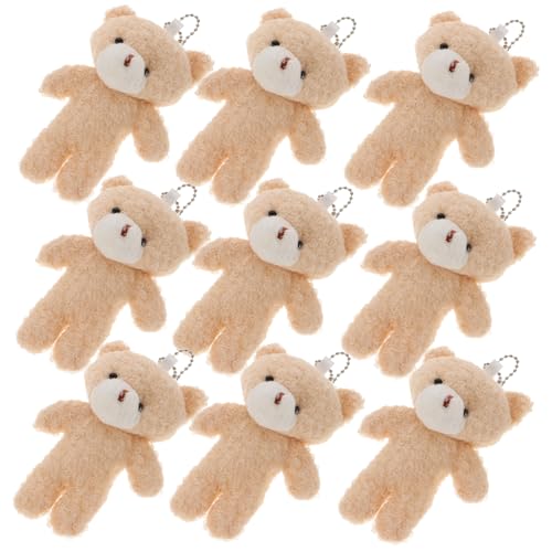 JOINPAYA 10 Stück Teddybär-anhänger Bär Schlüsselanhänger Niedliche Schlüsselanhänger Für Rucksäcke Minibären Mini-kuscheltiere Masse Kleine Bärenspielzeuge Cartoon-bär Pp Baumwolle Beige JOINPAYA 10 Stück Teddybär-anhänger Bär Schlüsselanhänger Niedliche Schlüsselanhänger Für Rucksäcke Minibären Mini-kuscheltiere Masse Kleine Bärenspielzeuge Cartoon-bär Pp Baumwolle Beige von JOINPAYA