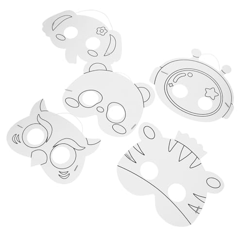 JOINPAYA 10 Stück Teiliges DIY Papiermasken Leere Bastelmasken Astronautenmotiven Unbemalt für Karneval Halloween Party Cosplay und Kreative Kinderaktivitäten JOINPAYA 10 Stück Teiliges DIY Papiermasken Leere Bastelmasken Astronautenmotiven Unbemalt für Karneval Halloween Party Cosplay und Kreative Kinderaktivitäten von JOINPAYA