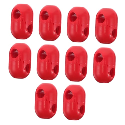 JOINPAYA 10 Stück Teiliges Kletternetz Verbinder für Outdoor Kletterseil Zubehör Sichere Kunststoff Schnallen für Klettergerüst und Spielplatz Einfach zu Montieren Robust und Wetterfest von JOINPAYA