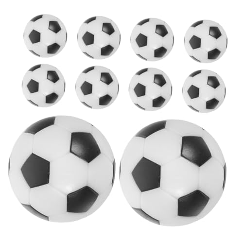 JOINPAYA 10 Stück Teiliges Mini Tischfußball Ersatzball Robuste Kunststoff Bälle Kompatibel für Interaktive Tischspiele für Familienfeiern und Partygeschenke von JOINPAYA