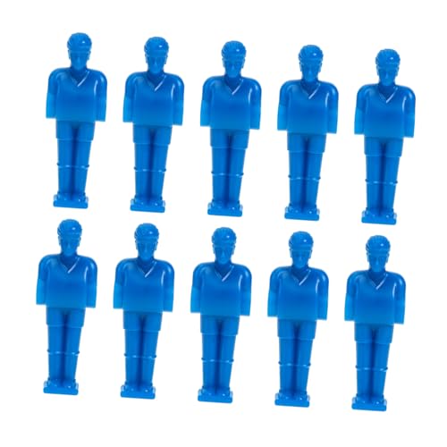 JOINPAYA 10 Stück Teiliges Tischfußball Spielerfiguren Hochwertigem Kunststoff Langlebige Ersatzspieler für Tischfußball Einfache Installation Blau für Kicker Fans JOINPAYA 10 Stück Teiliges Tischfußball Spielerfiguren Hochwertigem Kunststoff Langlebige Ersatzspieler für Tischfußball Einfache Installation Blau für Kicker Fans von JOINPAYA