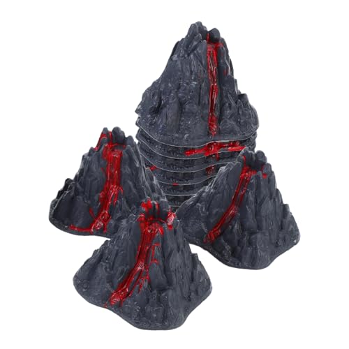 JOINPAYA 10 Stück Vulkan-Lava- vulkanische Verzierung klein simuliertes Vulkanmodell Vulkan Modell Geburtstag des Vulkans Mini-Vulkanfigur Vulkan-Modell-Requisite Plastik JOINPAYA 10 Stück Vulkan-Lava- vulkanische Verzierung klein simuliertes Vulkanmodell Vulkan Modell Geburtstag des Vulkans Mini-Vulkanfigur Vulkan-Modell-Requisite Plastik von JOINPAYA