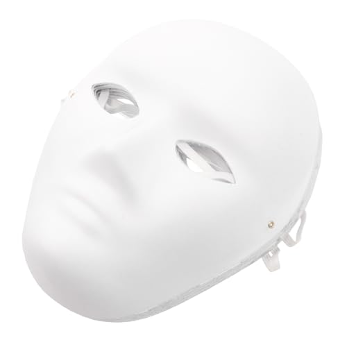 JOINPAYA Maske Zum Bemalen Halloween-maske Diy Unbemalte Maske Aus Für Karneval Fasching Und Halloween Weiße Party Masken Zum Basteln Und Bemalen Ideal Für Kreative Maskerade Events von JOINPAYA