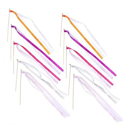 JOINPAYA 10 Stück Zauberstab Mini- Partyartikel für Spielzeugkinder Füllen Sie Ornamente Zauberstäbe party halloween bandfeile Hexenstab Requisite Party-Fee-Stick Stock von JOINPAYA