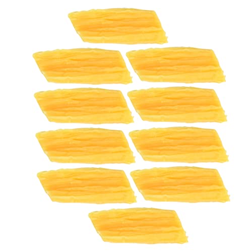 JOINPAYA 10 Stück gefälschte Essensrequisiten künstlich Tofu -Bohnenquark Bohnenquark Wrapper Modell mit Bohnengallerte-Stäbchen Fotografie-Tofu-Stick-Modell PVC Yellow JOINPAYA 10 Stück gefälschte Essensrequisiten künstlich Tofu -Bohnenquark Bohnenquark Wrapper Modell mit Bohnengallerte-Stäbchen Fotografie-Tofu-Stick-Modell PVC Yellow von JOINPAYA