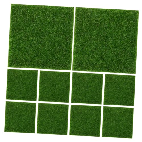 JOINPAYA 10stücke Künstliches Gras Matten Für Balkon Und Garten Imitation Moos Für Miniatur Landschaften Dekoration Und Basteln JOINPAYA 10stücke Künstliches Gras Matten Für Balkon Und Garten Imitation Moos Für Miniatur Landschaften Dekoration Und Basteln von JOINPAYA