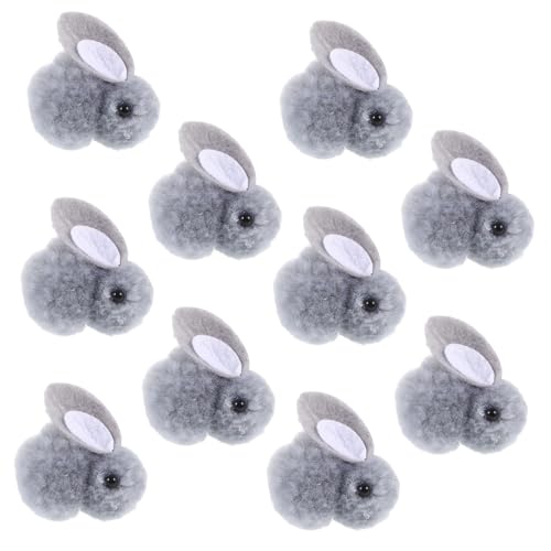 JOINPAYA Pcs Plüsch Gefüllt Mini Bunny Puppen Kopfschmuck Zubehör Für Ostern Geburtstag Weihnachten Zufällig von JOINPAYA