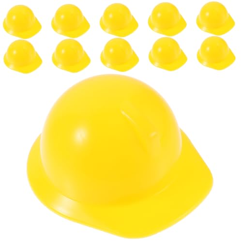 JOINPAYA 10 Stück Mini-bauhelme Realistischer Kleiner Helm Für Puppendekor Schutzhelm Mit Kinn Für Geburtstagsfeiern Halloween JOINPAYA 10 Stück Mini-bauhelme Realistischer Kleiner Helm Für Puppendekor Schutzhelm Mit Kinn Für Geburtstagsfeiern Halloween von JOINPAYA