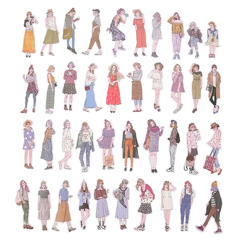 JOINPAYA 100 Blatt Taschenaufkleber Handkontoaufkleber Scrapbooking-Aufkleber Verzierungsaufkleber Für Scrapbooking Bastelaufkleber Kunstwerk Aufkleber Handbuch Aufkleber Papier von JOINPAYA