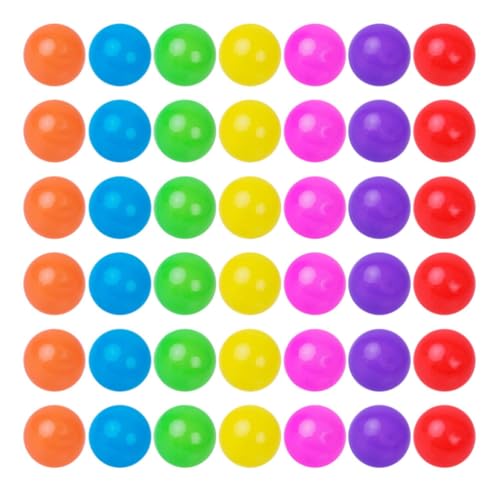 JOINPAYA 100 Stück Bunte, weiche Ozeanbälle aus Kunststoff, 5,5 cm, für Kinder, Mini-Spielbälle, runde Bälle für Poolzelt, Baby-Spielzimmer, Kleinkinder, Spieltunnel-Zubehör JOINPAYA 100 Stück Bunte, weiche Ozeanbälle aus Kunststoff, 5,5 cm, für Kinder, Mini-Spielbälle, runde Bälle für Poolzelt, Baby-Spielzimmer, Kleinkinder, Spieltunnel-Zubehör von JOINPAYA