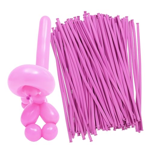 JOINPAYA 100 Stück Dekoration Aus Ballongeflecht Spiral- Aufblasgerät Alles Zum Geburtstag Ballon Ballonständer Gänseblümchen Ballons Blase Ballongirlande Party Spaß Emulsion Lavender von JOINPAYA