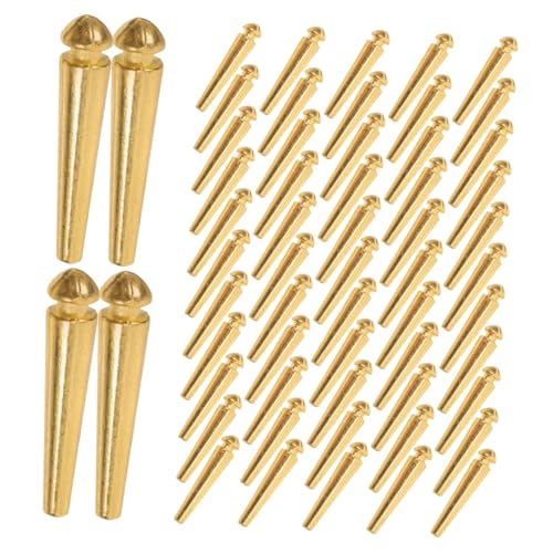 JOINPAYA 100 Stück Metall Cribbage Pegs Cribbage Board Pegs Metall Ersatzkarten Spiel Cribbage Pegs von JOINPAYA
