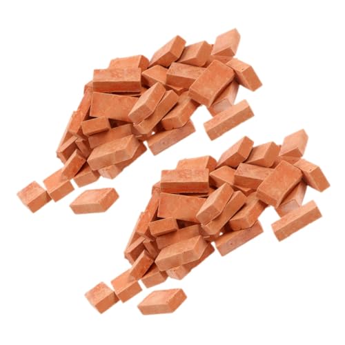 JOINPAYA 100 Stück Mikrolandschaftssteine klein Wand Miniatur winzig Landschaftsbau Pflanzen Mini-Ziegel-Ornament Ziegel mini Sandtisch Ziegel Mauerziegelmodell gefälschter Ziegelstein Ton JOINPAYA 100 Stück Mikrolandschaftssteine klein Wand Miniatur winzig Landschaftsbau Pflanzen Mini-Ziegel-Ornament Ziegel mini Sandtisch Ziegel Mauerziegelmodell gefälschter Ziegelstein Ton von JOINPAYA