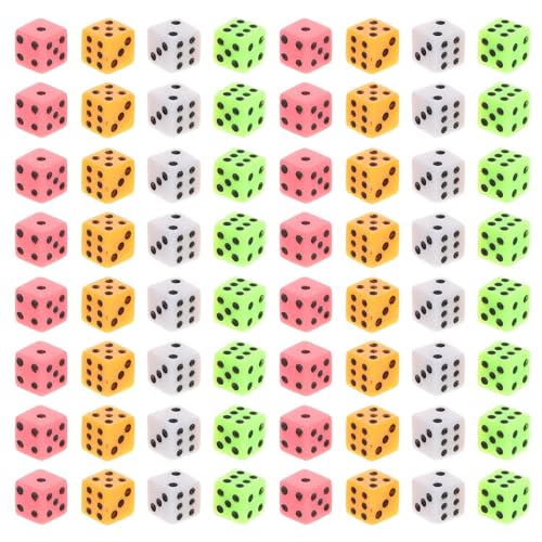 JOINPAYA 100 Stück Bunte Würfel Dice: 8 Mm Mini-würfel Brettspiele Kleine Kunststoffwürfel Mit Quadratischen Ecken Bunte Spielsteine für Sechsseitige Mathe-Lernen Basteln JOINPAYA 100 Stück Bunte Würfel Dice: 8 Mm Mini-würfel Brettspiele Kleine Kunststoffwürfel Mit Quadratischen Ecken Bunte Spielsteine für Sechsseitige Mathe-Lernen Basteln von JOINPAYA