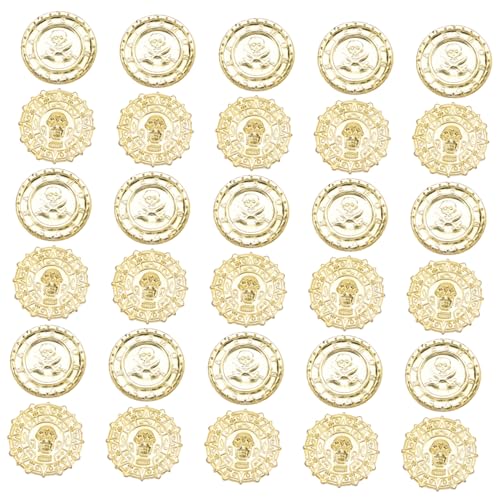 JOINPAYA 100 Stück Piraten-goldmünzen Zeichen Geburtstag Piratenspielzeug Für Piratenparty Zahlen Dublonen Piraten-requisiten Piratenmasse Gamer-partygeschenke Plastik Golden JOINPAYA 100 Stück Piraten-goldmünzen Zeichen Geburtstag Piratenspielzeug Für Piratenparty Zahlen Dublonen Piraten-requisiten Piratenmasse Gamer-partygeschenke Plastik Golden von JOINPAYA