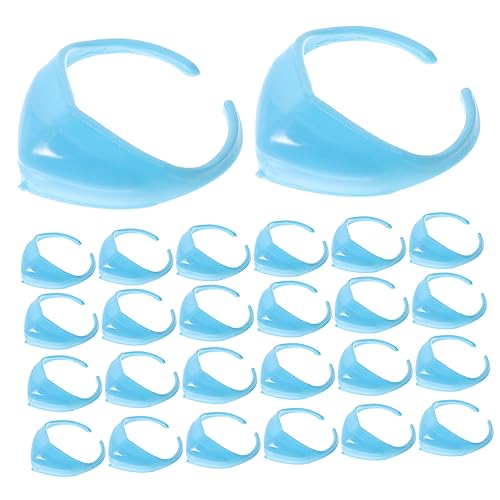 JOINPAYA 100 Stück Puppenzubehör Mini Masken Party Dekorationen Miniatur Masken Für Puppen Miniatur Zum Basteln Miniatur Bausatz Mini Masken Zur Dekoration Miniatur Zeug Kunststoff von JOINPAYA