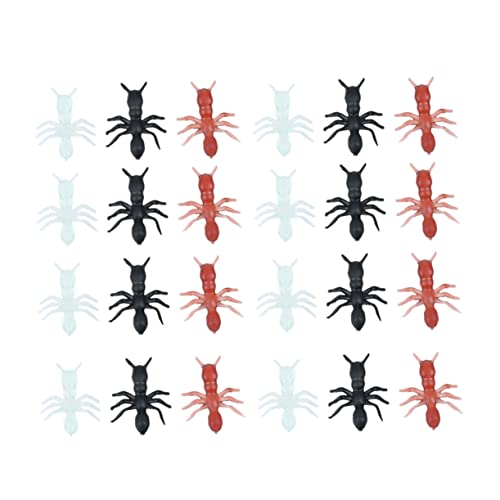 JOINPAYA 100 Stück Simulierte Ameisenspielzeug Halloween Kleidung Halloween Costumes Prank- matschiges favorisieren kniffliges Halloween-Simulation Ameisen von JOINPAYA