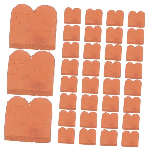 JOINPAYA 100 Stück Simulierte Kleine Steine Ziegel Miniaturen Blumentopf Gebäude Wand Miniatur DIY Stein Miniaturobjekte Mini-Fake-Steine Mini-Steine Mini-gartenmauerstein Boden von JOINPAYA
