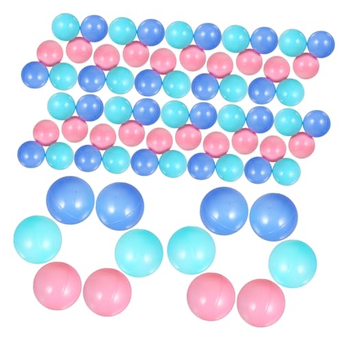 JOINPAYA 100 Stück Teiliges Spielbälle für Vielseitig Einsetzbar als Pool und Bällebadspielzeug Fördert Motorik und Hand Auge Koordination Geeignet für Spielzelt und Planschbecken von JOINPAYA