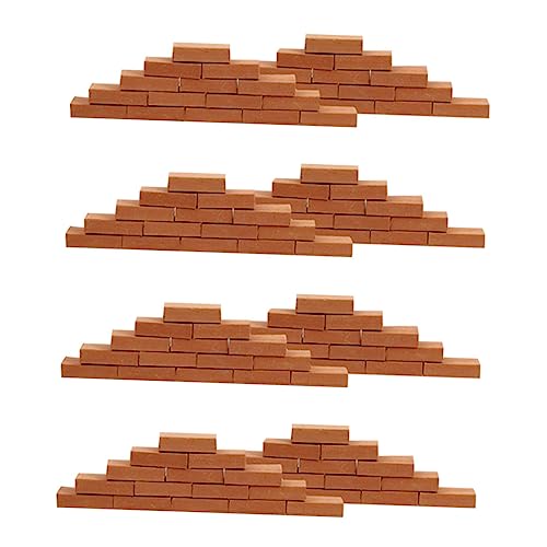 JOINPAYA 100 Stück Ziegelsteine Klemmbausteine für DIY Sandkasten Kreative Modellbau Zubehöre für Erwachsene für Gartenprojekte und Puppenhausdekoration JOINPAYA 100 Stück Ziegelsteine Klemmbausteine für DIY Sandkasten Kreative Modellbau Zubehöre für Erwachsene für Gartenprojekte und Puppenhausdekoration von JOINPAYA