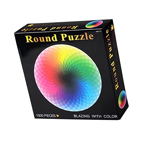 JOINPAYA 1000 Stück Kreisrätsel Mosaik Puzzles Kinderpuzzle Runden Rätsel Für Erwachsene Farben Pädagogisches Puzzle Buntes Puzzle Colorful JOINPAYA 1000 Stück Kreisrätsel Mosaik Puzzles Kinderpuzzle Runden Rätsel Für Erwachsene Farben Pädagogisches Puzzle Buntes Puzzle Colorful von JOINPAYA