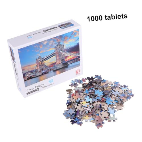 JOINPAYA 1000 Stück Teiliges Puzzle für Fördert Frühes Lernen und Stressabbau für Jungen und Ab Jahren Kreatives Familienspielzeug mit Modischem JOINPAYA 1000 Stück Teiliges Puzzle für Fördert Frühes Lernen und Stressabbau für Jungen und Ab Jahren Kreatives Familienspielzeug mit Modischem von JOINPAYA