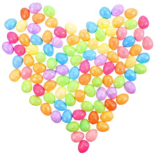 JOINPAYA 100Pcs Schaum goldstaub Eier: Ostereier Schaumeier Mini Glitzereier Schäumt Osterei Gefälschte Eier Glitzer basteleier Zum Ostergeschenk Dekoration JOINPAYA 100Pcs Schaum goldstaub Eier: Ostereier Schaumeier Mini Glitzereier Schäumt Osterei Gefälschte Eier Glitzer basteleier Zum Ostergeschenk Dekoration von JOINPAYA