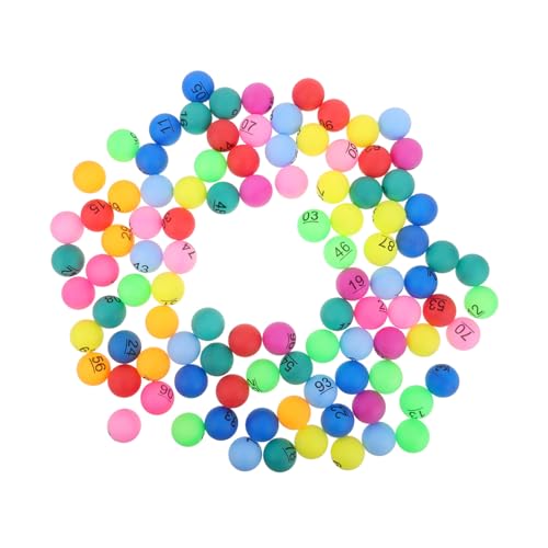 JOINPAYA Bingo-Spiel Aus Kunststoff Nummeriert Von 1 Bis 100 Für Barpartys Bingo-preisverlosungsspiel von JOINPAYA
