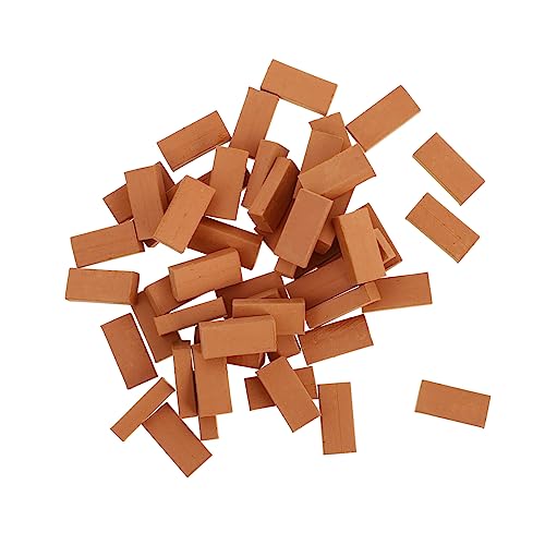 JOINPAYA 100Stücke DIY Sandtisch Modelle Modellbau Ziegelstein Für Landschaften Und Puppenhäuser Rote Für Kreative Bastelprojekte JOINPAYA 100Stücke DIY Sandtisch Modelle Modellbau Ziegelstein Für Landschaften Und Puppenhäuser Rote Für Kreative Bastelprojekte von JOINPAYA