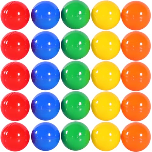 JOINPAYA 100 Stücke Bingo Bälle Party Spiel Bälle für Tombola Zeichnung Kunststoff Party Bälle von JOINPAYA