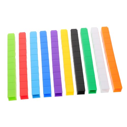 JOINPAYA Pädagogisches Mathematik-zählwürfel-Set 100-teilig Kunststoff-bausteine Zahlen Für Kinder Die Mathematik Lernen JOINPAYA Pädagogisches Mathematik-zählwürfel-Set 100-teilig Kunststoff-bausteine Zahlen Für Kinder Die Mathematik Lernen von JOINPAYA