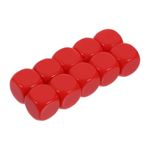 JOINPAYA 10pcs Würfel Set Acryl Würfel Würfel Für Brettspiele Blank Würfel Würfel Herstellung Lieferungen von JOINPAYA