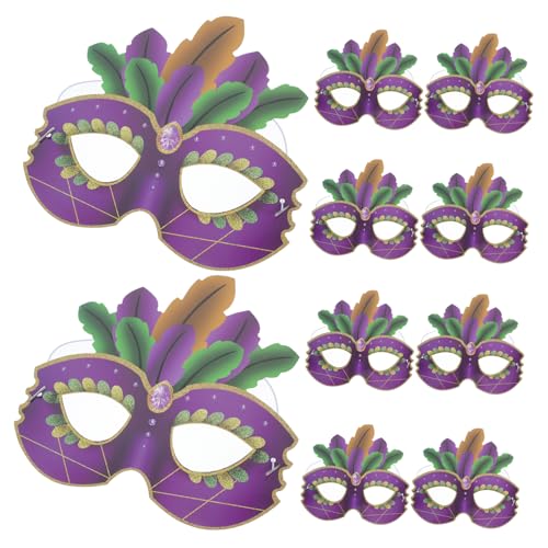 JOINPAYA Cosplay Dekorative Maske 10 Stücke Maske Prop Leichte Jungen und Mädchen Kleid für Halloween JOINPAYA Cosplay Dekorative Maske 10 Stücke Maske Prop Leichte Jungen und Mädchen Kleid für Halloween von JOINPAYA
